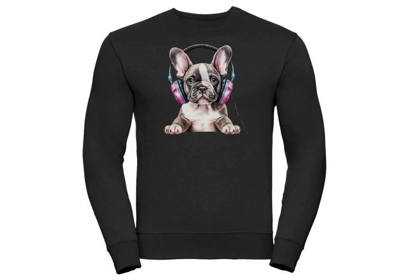 Bullyfriend Sweatshirt Bullyfriend Sweatshirt mit Französischer Bulldogge Frontprint Bullyfriend Sweatshirt Bullyfriend Sweatshirt mit Französischer Bulldogge Frontprint von Bullyfriend