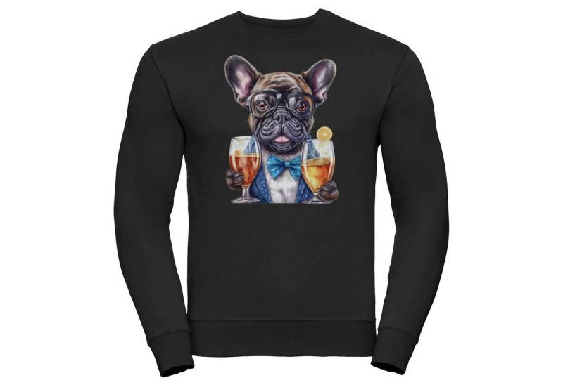 Bullyfriend Sweatshirt Bullyfriend Sweatshirt mit Französischer Bulldogge Frontprint Bullyfriend Sweatshirt Bullyfriend Sweatshirt mit Französischer Bulldogge Frontprint von Bullyfriend