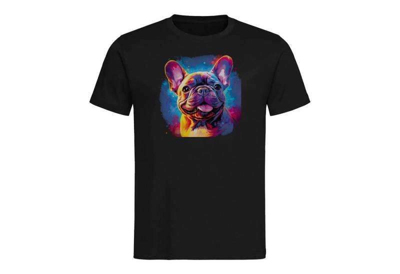 Bullyfriend T-Shirt Bullyfriend T-Shirt mit Französische Buldogge Frontprint Aus Baumwolle von Bullyfriend