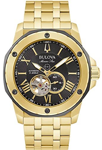 Bulova Herren Automatik Analog Armbanduhr Marine Star von Bulova