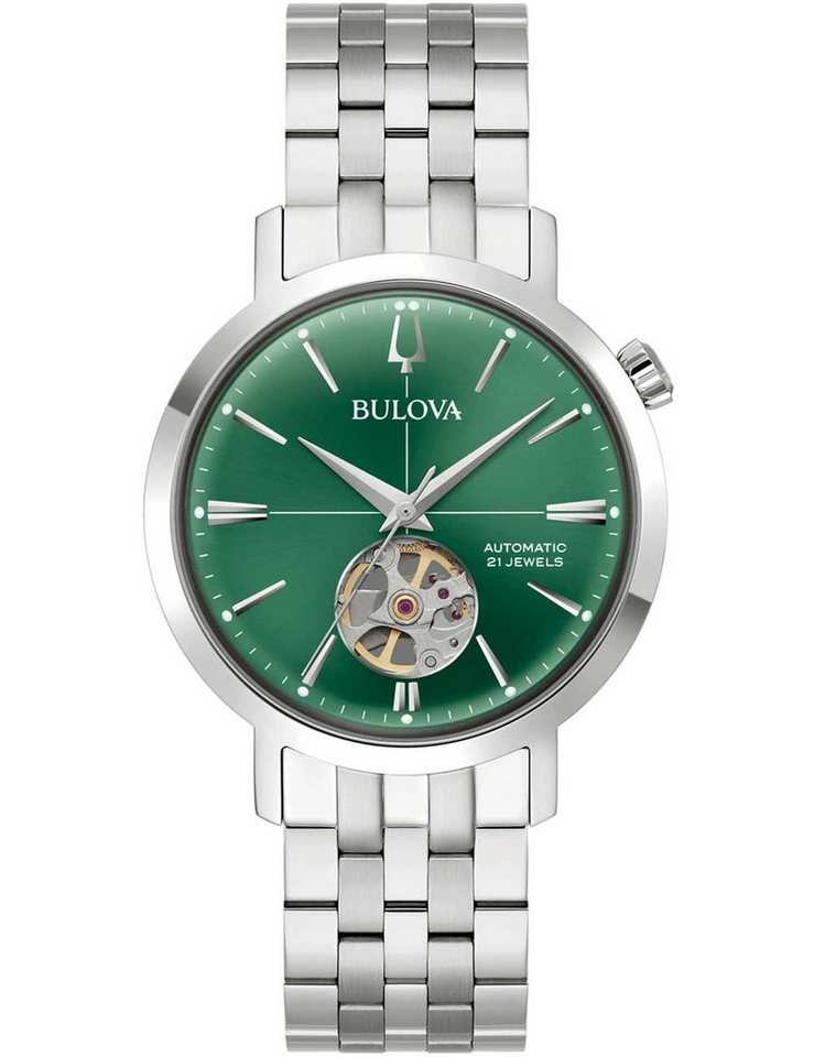Bulova Automatikuhr Bulova 96A319 Herrenuhr Aerojet Automatik 38mm 3ATM Bulova 96A319 Herrenuhr Aerojet Automatik 38mm 3ATM von Bulova