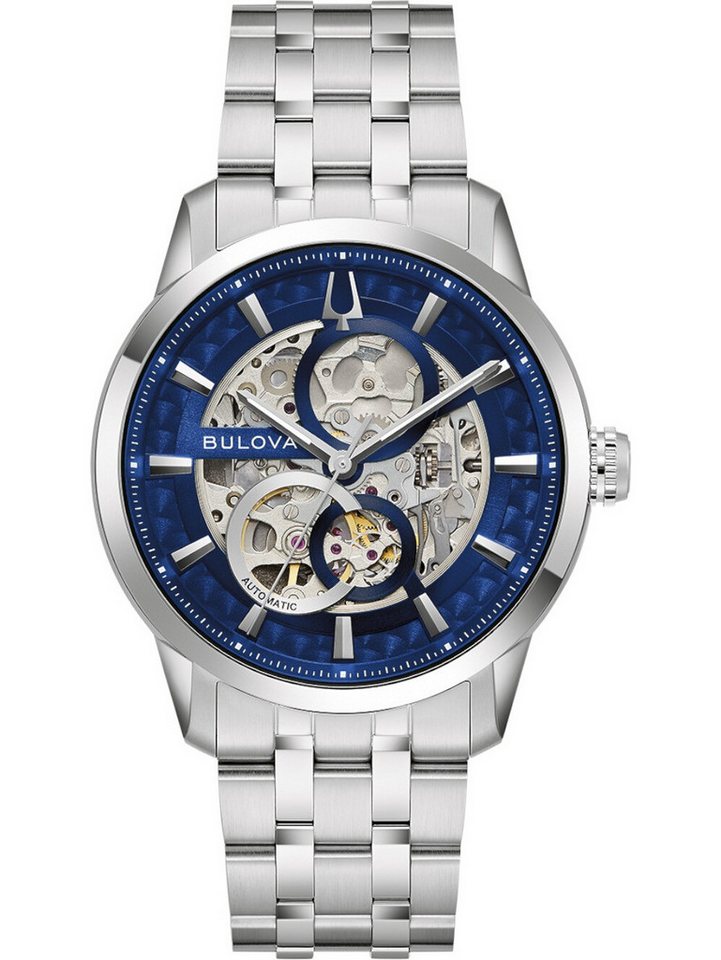 Bulova Automatikuhr Bulova 96A331 Herrenuhr Klassik Automatik 40mm 3ATM Bulova 96A331 Herrenuhr Klassik Automatik 40mm 3ATM Bulova Automatikuhr Bulova 96A331 Herrenuhr Klassik Automatik 40mm 3ATM Bulova 96A331 Herrenuhr Klassik Automatik 40mm 3ATM von Bulova