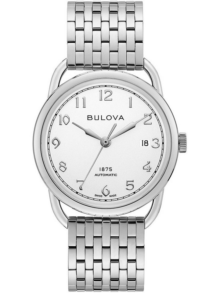 Bulova Automatikuhr Bulova 96B326 Commodore Automatik Limited Edition Herrenuhr 38mm 3ATM Bulova 96B326 Commodore Automatik Limited Edition Herrenuhr 38mm 3ATM von Bulova