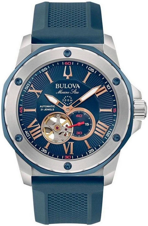 Bulova Automatikuhr Bulova Automatic 98A282 Herren Automatikuhr von Bulova