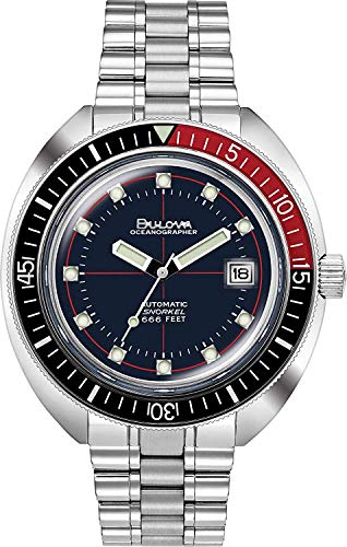 Bulova Herren Analog Automatisch Uhr mit Edelstahl Armband 98B320 von Bulova