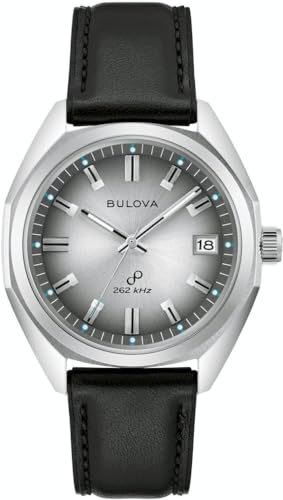 Bulova Herren Analog Classic Uhr mit Leder Armband 96B414 von Bulova