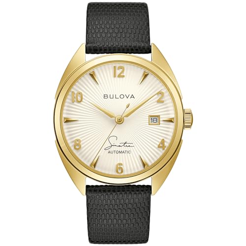 Bulova Herren Automatik Armbanduhr - Special Edition Sinatra Collection 97B196 von Bulova