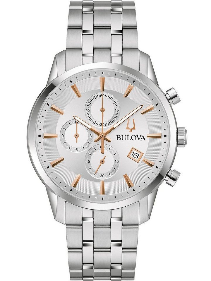 Bulova Quarzuhr Bulova 96B411 Sutton Chronograph Herrenuhr 41mm 3ATM Bulova 96B411 Sutton Chronograph Herrenuhr 41mm 3ATM von Bulova