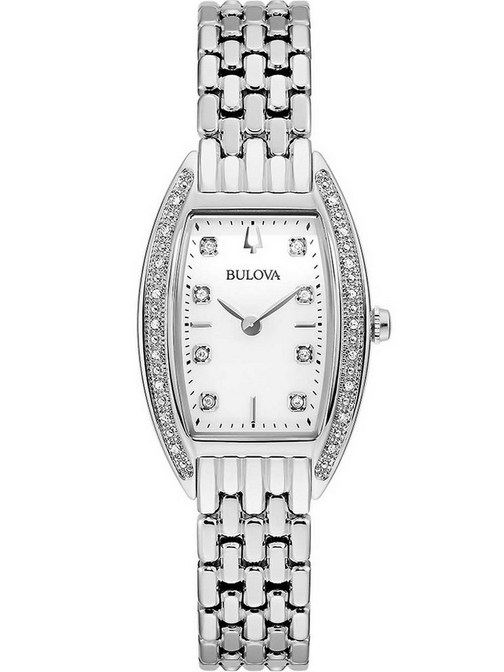 Bulova Quarzuhr Bulova 96R244 Diamantuhr (24) Damenuhr 24mm 3ATM Bulova 96R244 Diamantuhr (24) Damenuhr 24mm 3ATM von Bulova