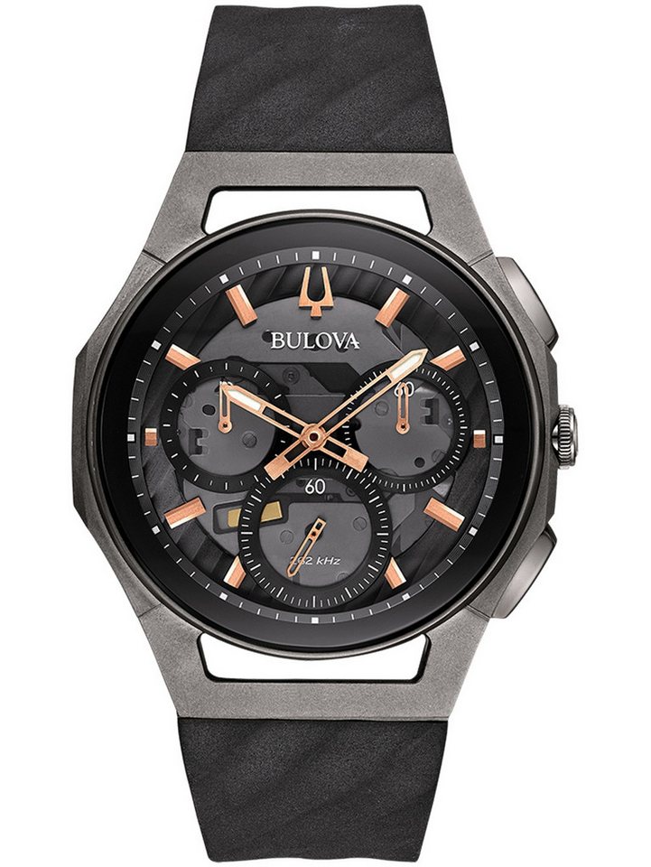 Bulova Quarzuhr Bulova 98A162 Curv Chronograph Herrenuhr 44mm 3ATM Bulova 98A162 Curv Chronograph Herrenuhr 44mm 3ATM von Bulova
