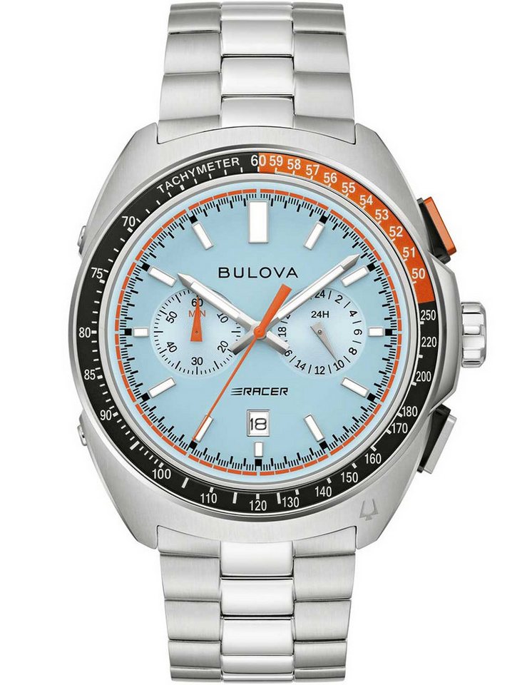 Bulova Quarzuhr Bulova 98B432 Herrenuhr Racer Chronograph 42mm 10ATM Bulova 98B432 Herrenuhr Racer Chronograph 42mm 10ATM von Bulova