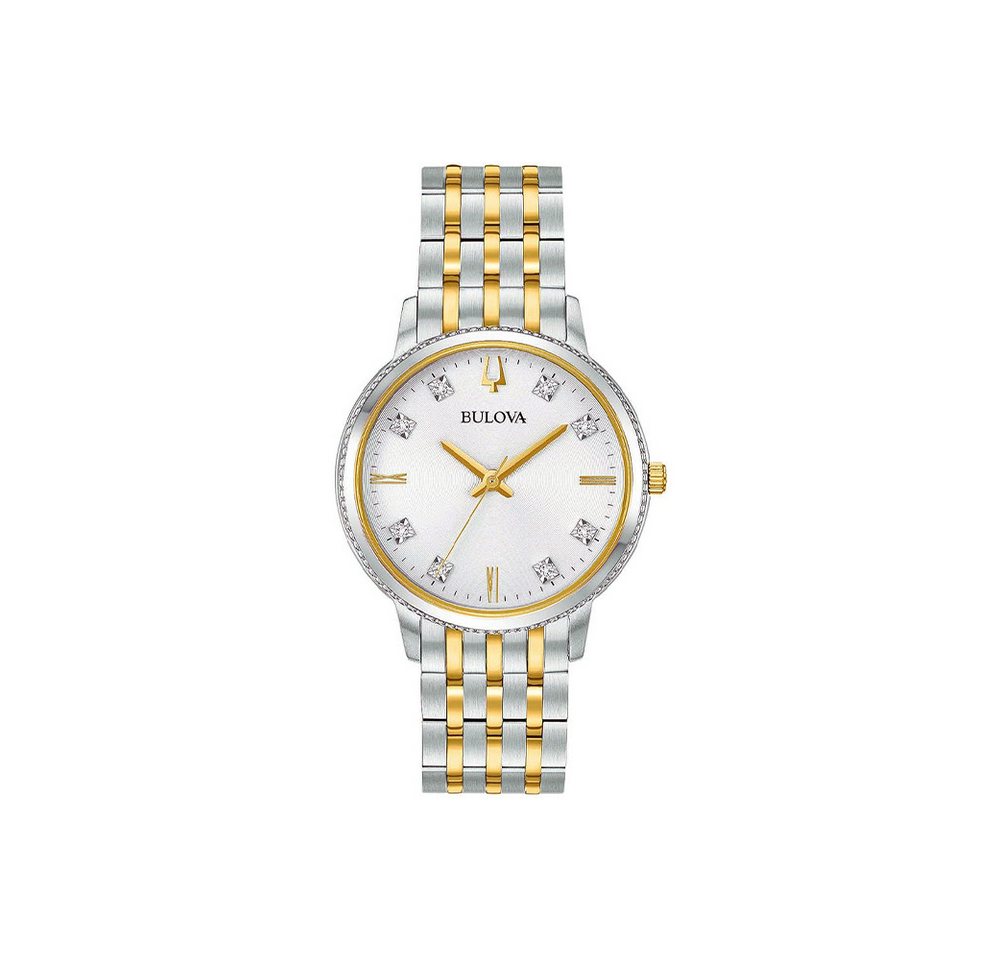 Bulova Quarzuhr Bulova Diamond 98P189, Bulova Diamond von Bulova