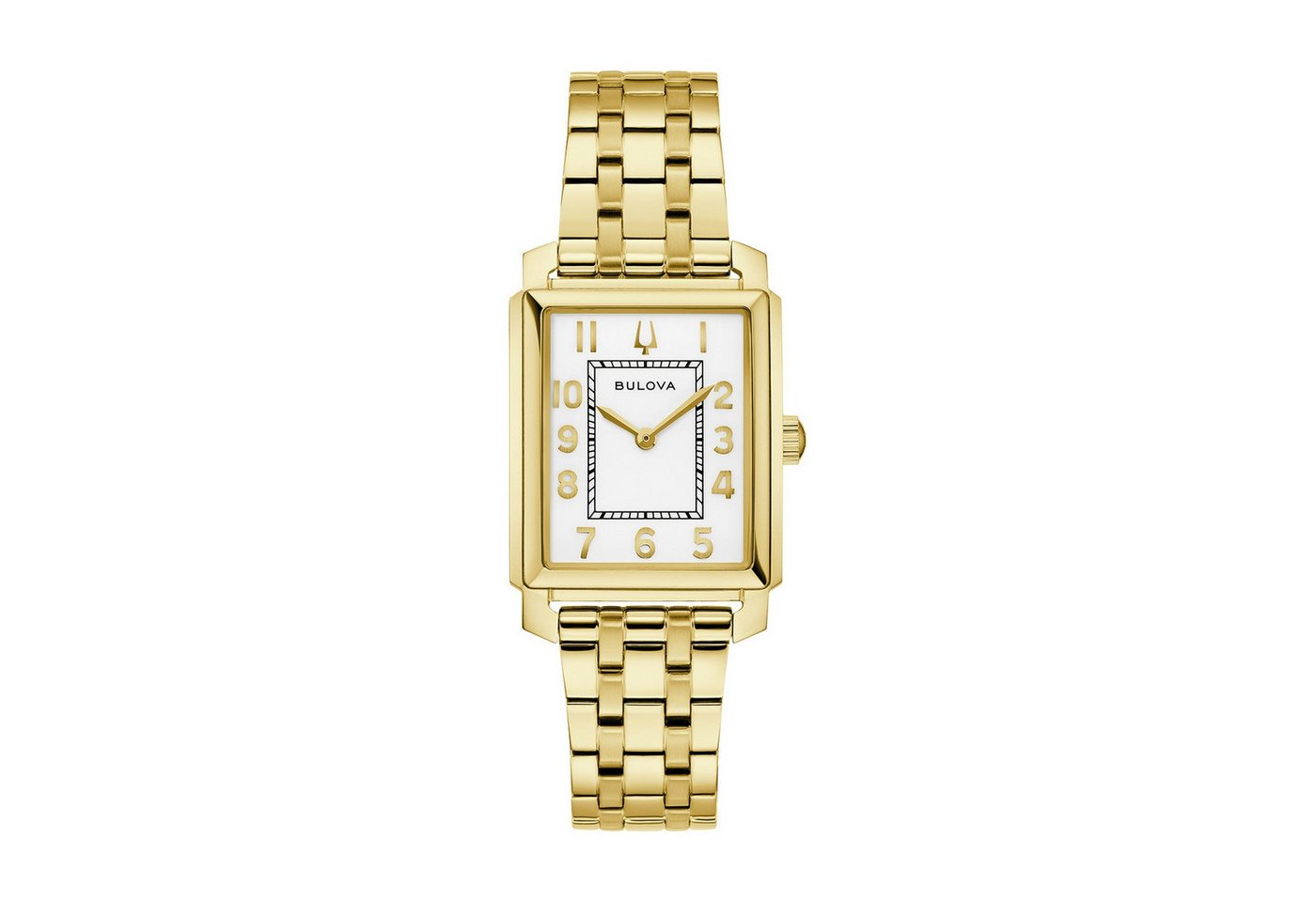 Bulova Quarzuhr Sutton 97L186, Armbanduhr, Damenuhr, Edelstahlarmband, analog von Bulova
