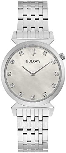 Bulova Unisex-Kinder Analog Quarz Uhr mit Edelstahl Armband 96P216 von Bulova