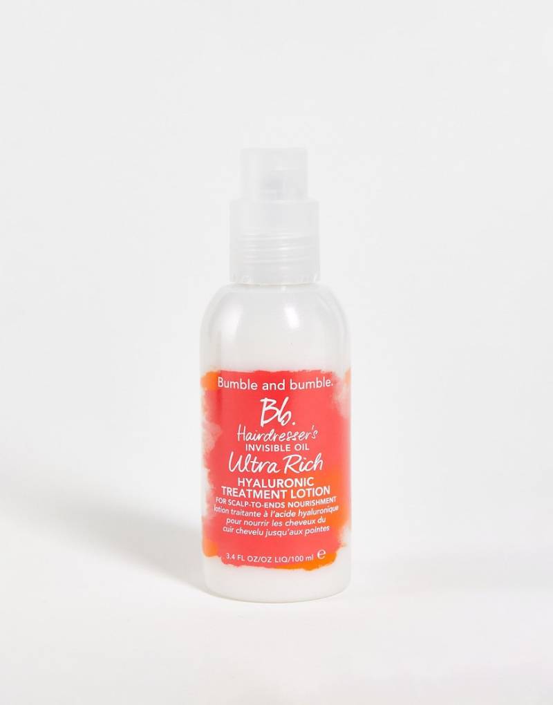Bumble and bumble - Hairdresser's Invisible Oil Ultra Rich - Pflegelotion mit Hyaluronsäure, 100 ml-Keine Farbe von Bumble and Bumble