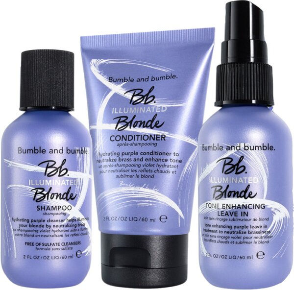 Aktion - Bumble and bumble Illuminated Blonde Trial Kit 3 Stk. von Bumble and bumble