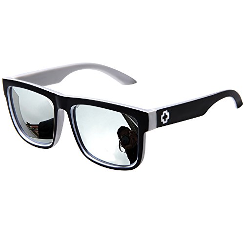 Bumjazz Sonnenbrille für Herren Damen UV400 Brillen A86(Weiß) von Bumjazz