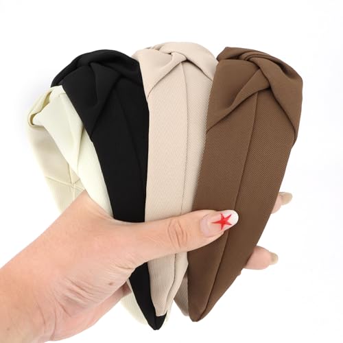 Knoten-Haarklammern-Set aus vier Teilen von Bumlofa