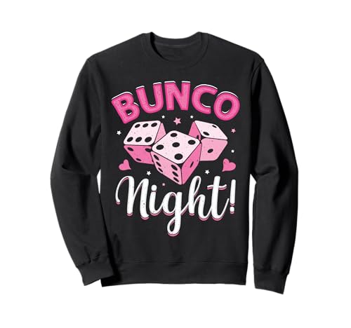 Bunco Night Lustiger Bunco Würfelspielabend für Damen Sweatshirt Bunco Night Lustiger Bunco Würfelspielabend für Damen Sweatshirt von Bunco Game Night Bunco Player Apparel Co.