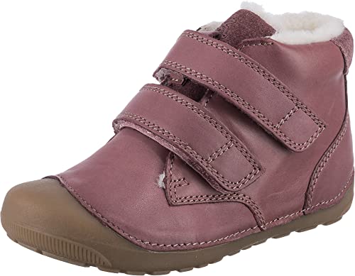 Bundgaard Baby Lauflernschuhe Krabbelschuhe Petit Mid Winter Klettboots Glattleder Babyschuhe uni lauflernschuh boots stiefelette von Bundgaard