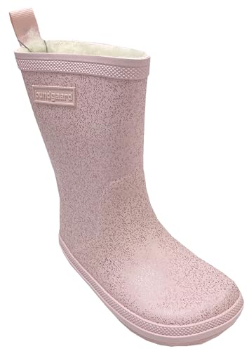 Bundgaard Barfuß Gummistiefel Charly High Warm, Naturgummi +Winterfutter Rose Glitter (931 Rose Sparkle, EU Schuhgrößensystem, Jugendliche, Numerisch, Breit, 35) von Bundgaard