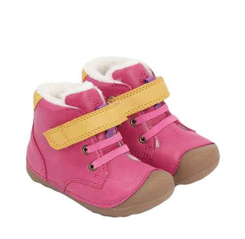 Bundgaard Stiefel Lauflernschuhe Barfußschuhe Petit Mid Winter Pink, Schuhgröße:EUR 21 von Bundgaard