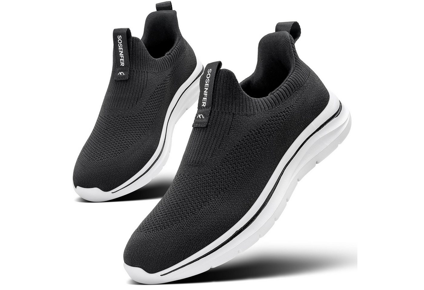 Bundviel Herren Sneaker Sportschuhe Air Sohle Freizeit Schuhe Turnschuhe 41 Sneaker von Bundviel