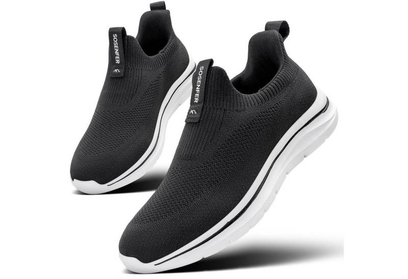 Bundviel Herren Sneaker Sportschuhe Air Sohle Freizeit Schuhe Turnschuhe 41 Sneaker von Bundviel