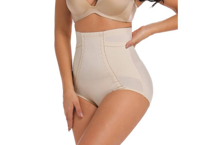 Bundviel Miederhose Damen Hohe Taille Body Shaper Miederhose Bauchweg Slim Shapewear Pants von Bundviel
