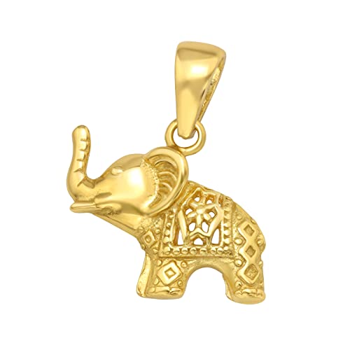Bungsa Charm Elefant vergoldet 925 Silber Damen von Bungsa