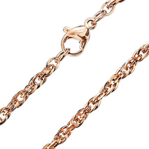 Bungsa Halskette rosegold Edelstahl Damen von Bungsa