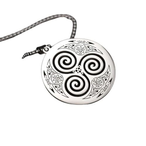 Bungsa Kette keltische Triskele Viking aus Edelstahl für Damen und Herren Bungsa Kette keltische Triskele Viking aus Edelstahl für Damen und Herren von Bungsa