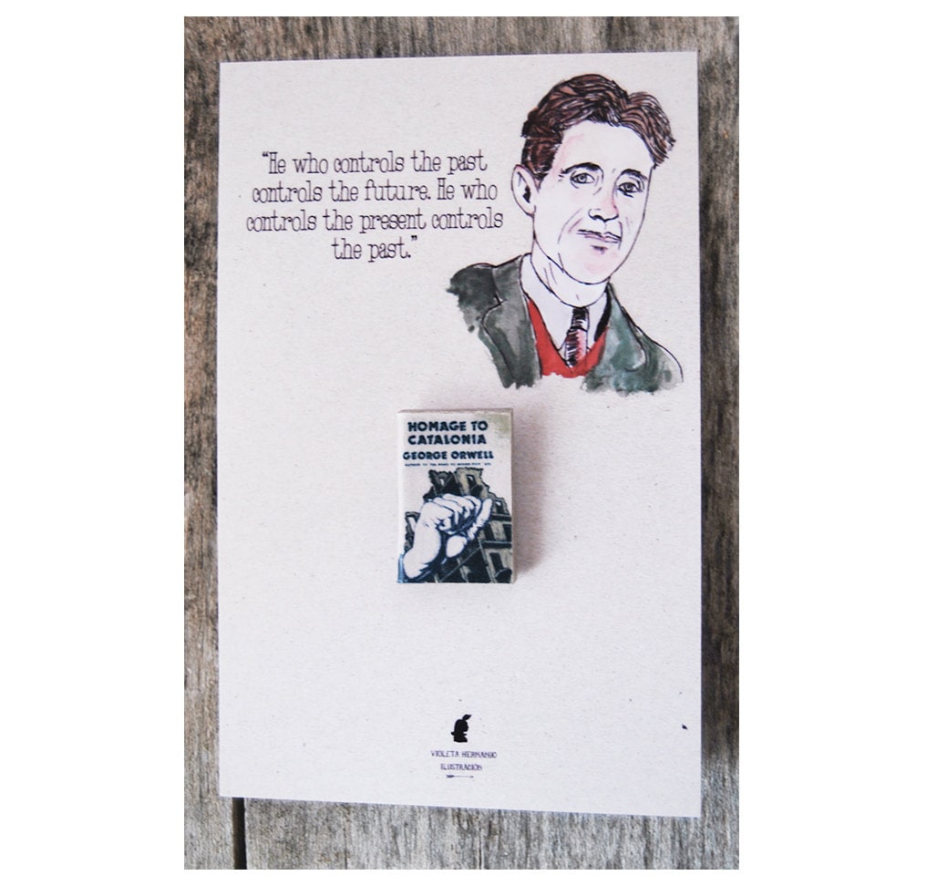 Hommage An Kataloniens Miniatur-Buchnadel Hommage An Kataloniens Miniatur-Buchnadel von Bunnyhell