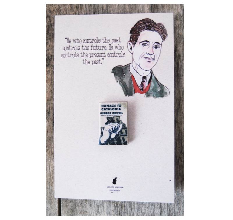 Hommage An Kataloniens Miniatur-Buchnadel von Bunnyhell