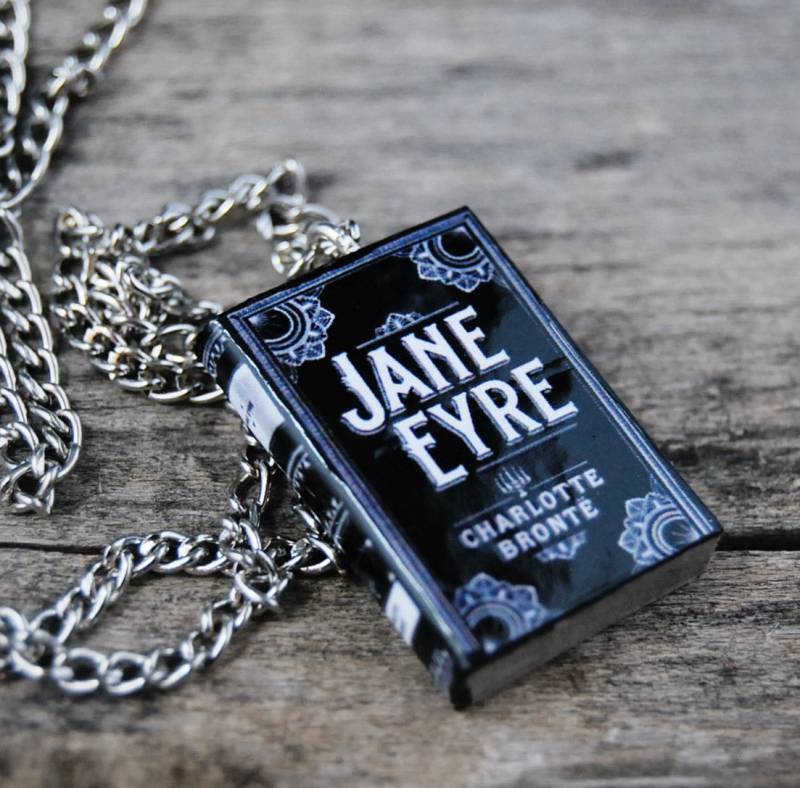 Jane Eyre Mini-Buch Halskette von Bunnyhell