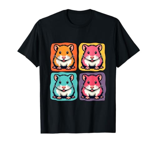 Bunte Hamster für Kinder - Lustiges Hamster T-Shirt Bunte Hamster für Kinder - Lustiges Hamster T-Shirt von Buntes Hamster Kuscheltier Junge Mädchen
