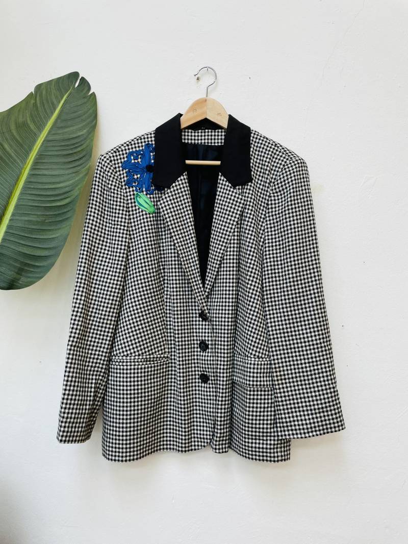 Vintage 80Er Jahre Blazer, Größe Xl Vintage 80Er Jahre Blazer, Größe Xl von Buntvintageclothing