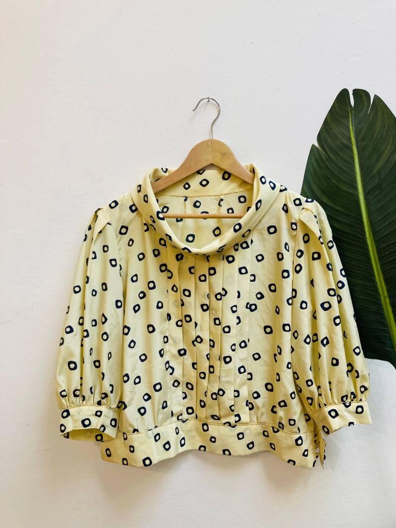 Vintage Bluse, Grösse L von Buntvintageclothing