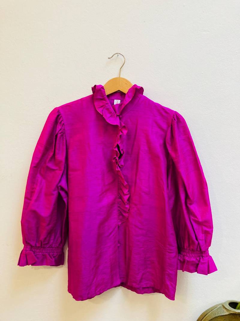 Vintage Bluse, Größe M, Wildseide Vintage Bluse, Größe M, Wildseide von Buntvintageclothing