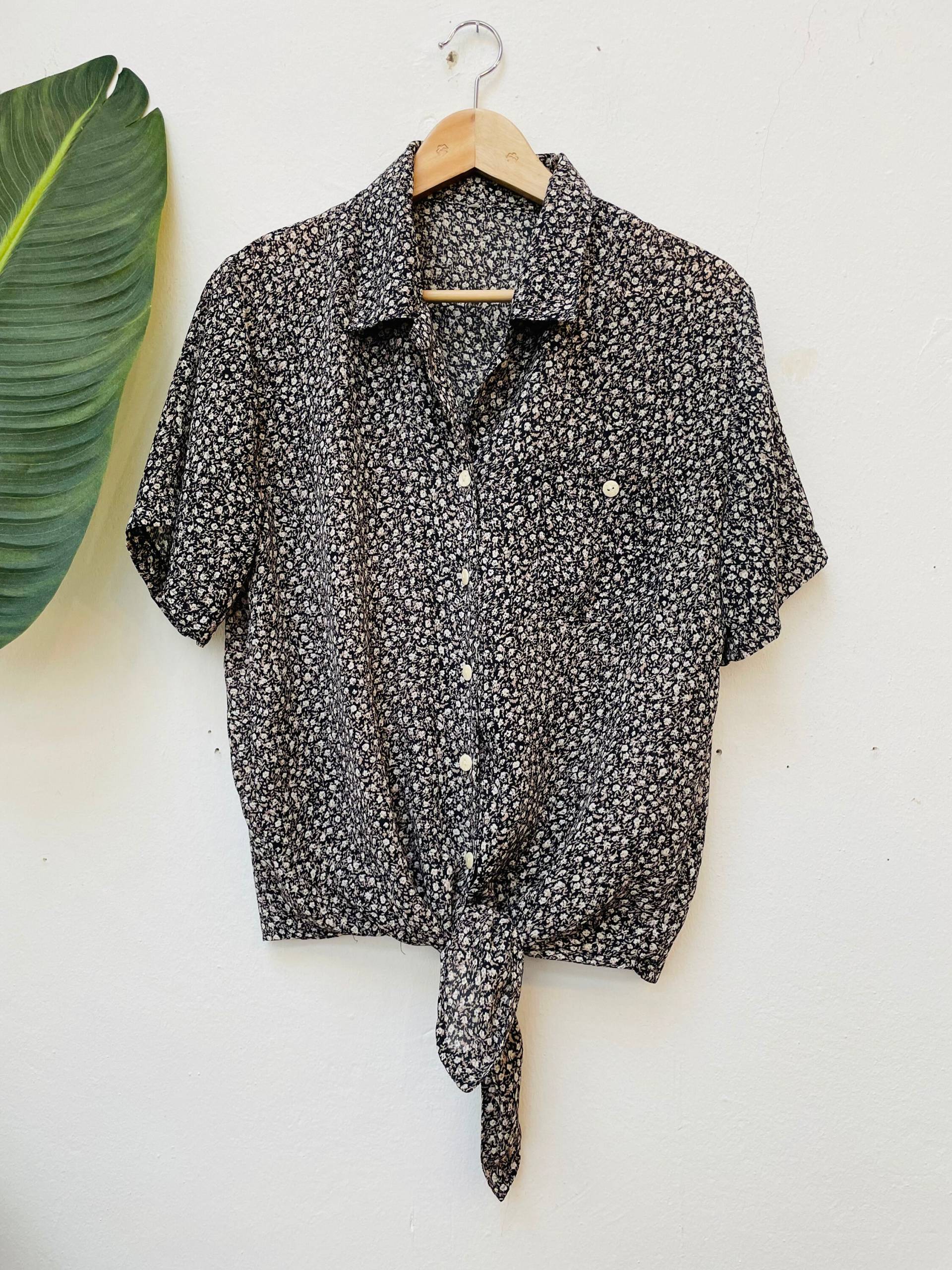 Vintage Bluse, Größe M/L von Buntvintageclothing