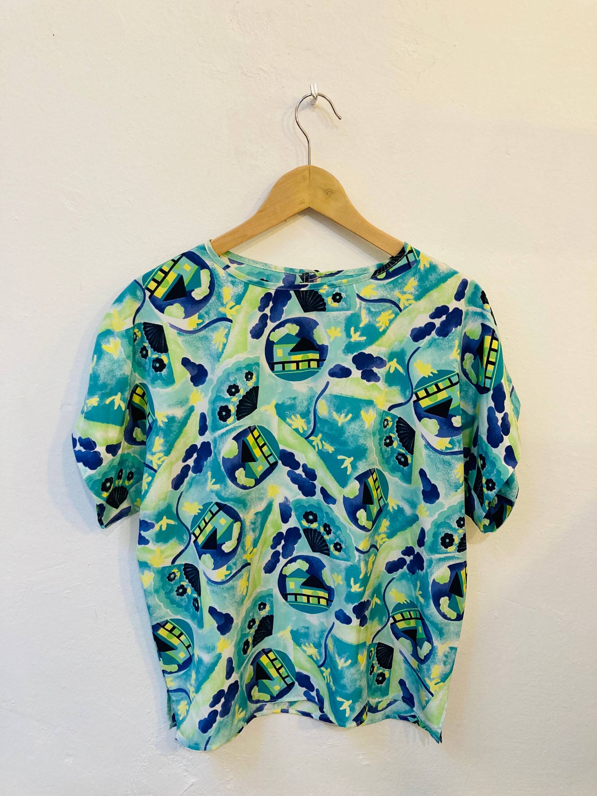 Vintage Bluse, Grösse M/L Vintage Bluse, Grösse M/L von Buntvintageclothing