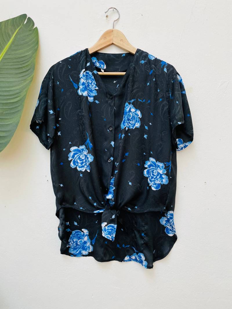 Vintage Bluse, Größe M/L von Buntvintageclothing