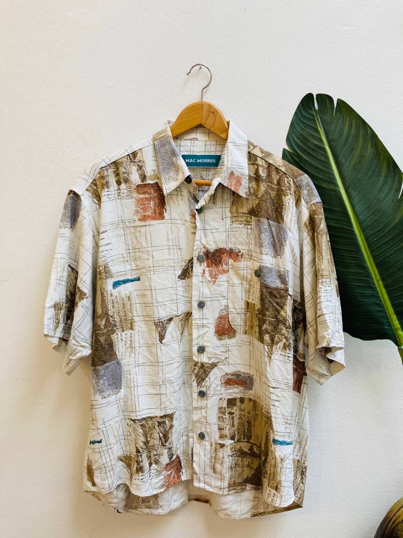 Vintage Bluse, Grösse Xl Vintage Bluse, Grösse Xl von Buntvintageclothing