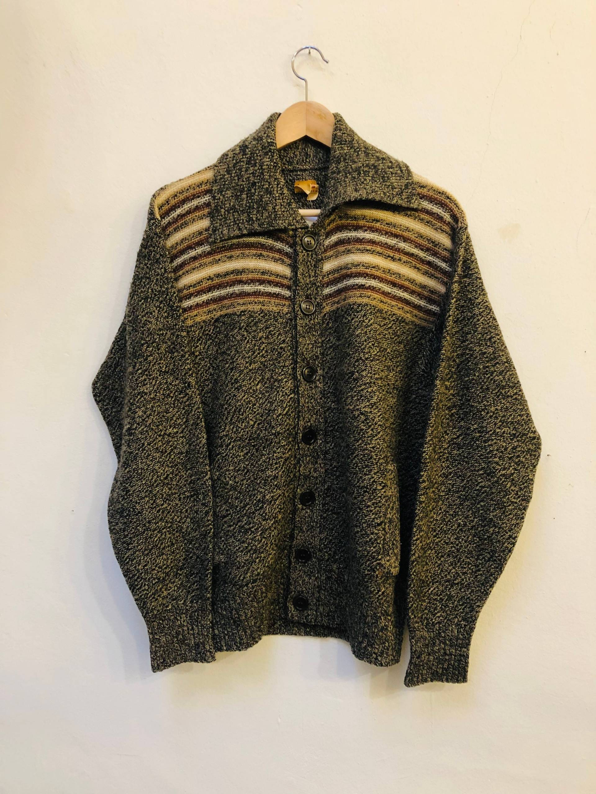 Vintage Cardigan, Größe S/M von Buntvintageclothing