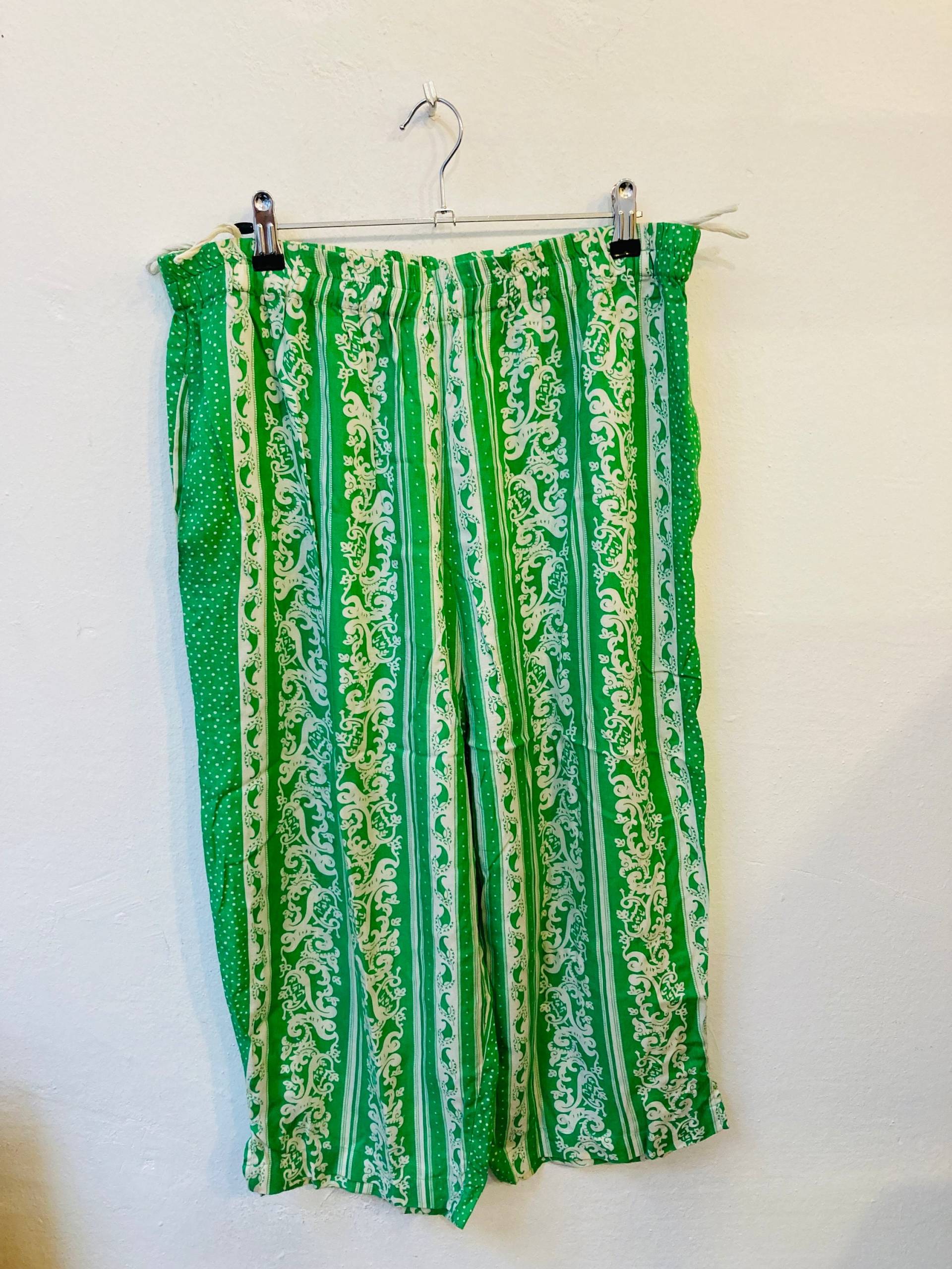 Vintage Culolte Hose, Gr. L/42, Viscose Vintage Culolte Hose, Gr. L/42, Viscose von Buntvintageclothing