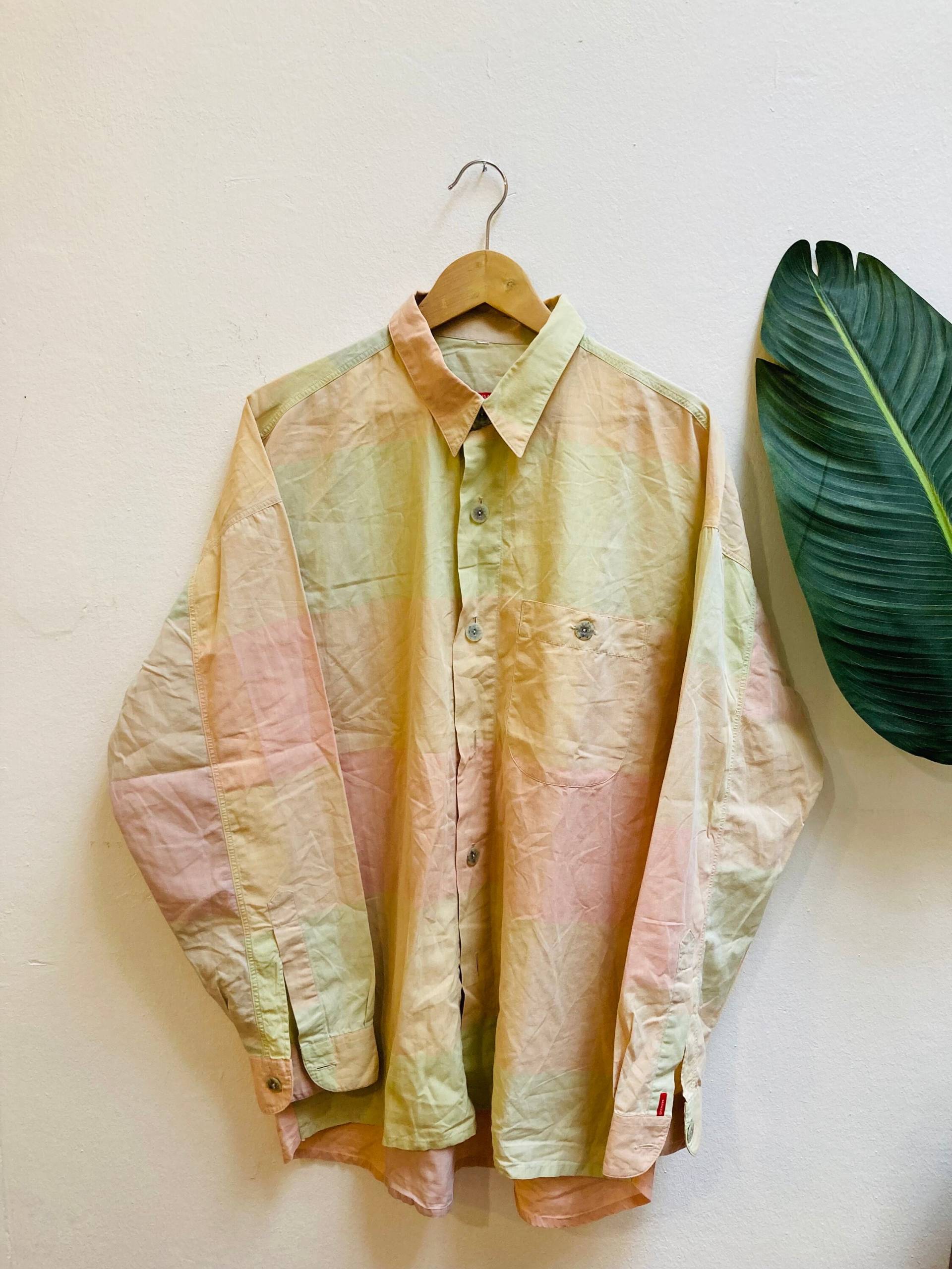 Vintage Hemd, Viskose, Größe Xl Vintage Hemd, Viskose, Größe Xl von Buntvintageclothing