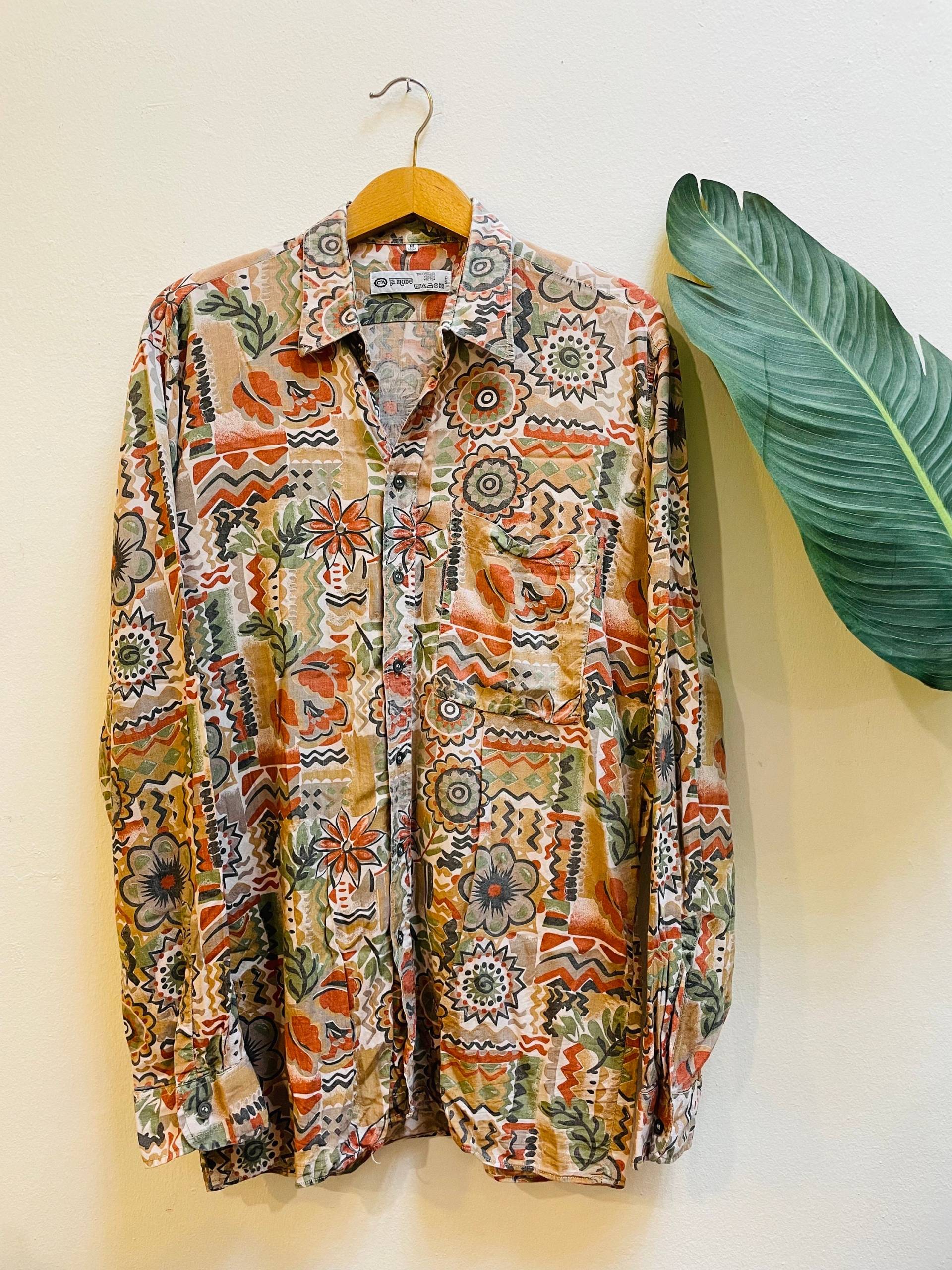 Vintage Hemd, Viskosehemd, Größe M/L Vintage Hemd, Viskosehemd, Größe M/L von Buntvintageclothing