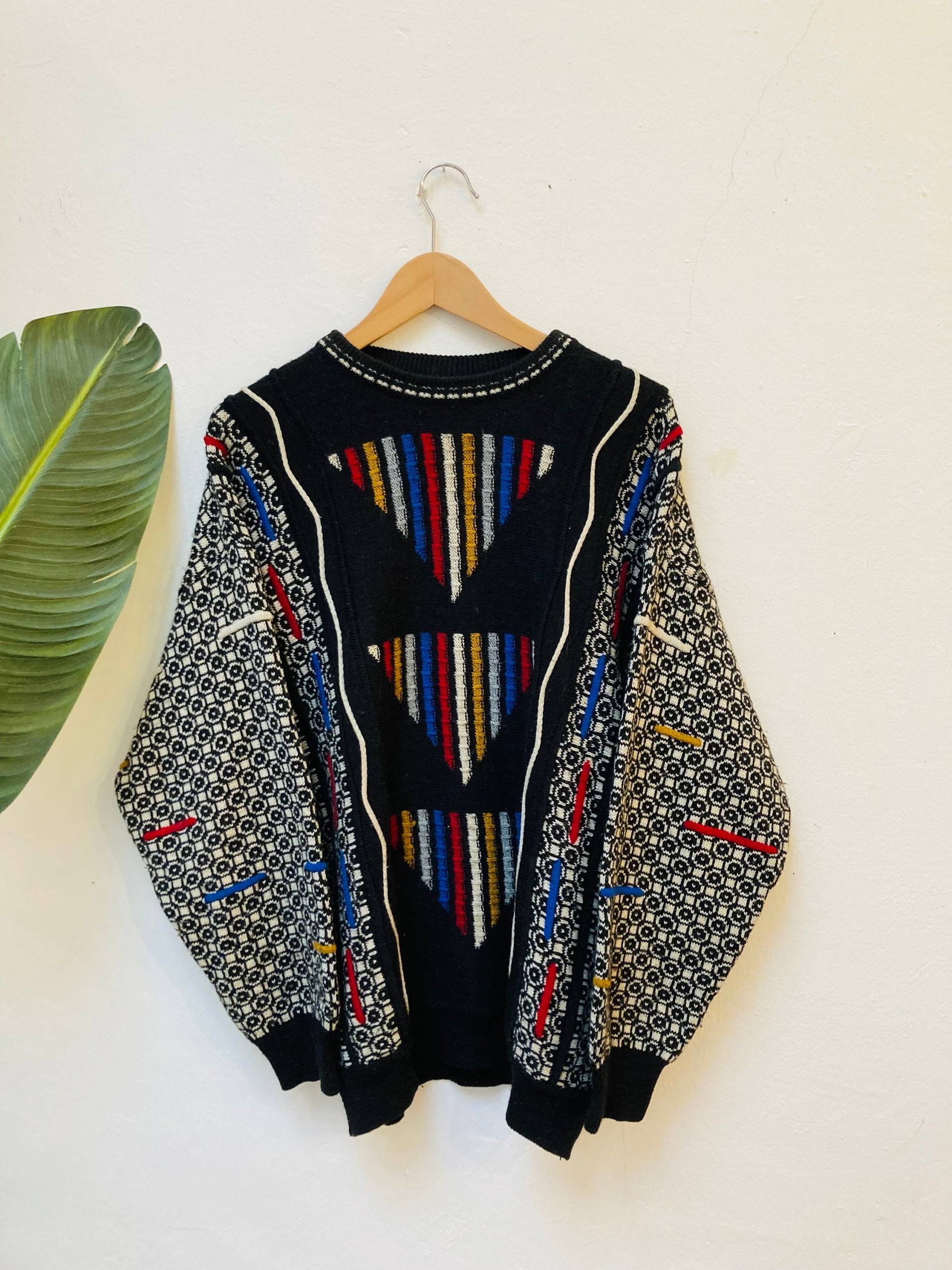 Vintage Pullover, Größe L, Unisex von Buntvintageclothing