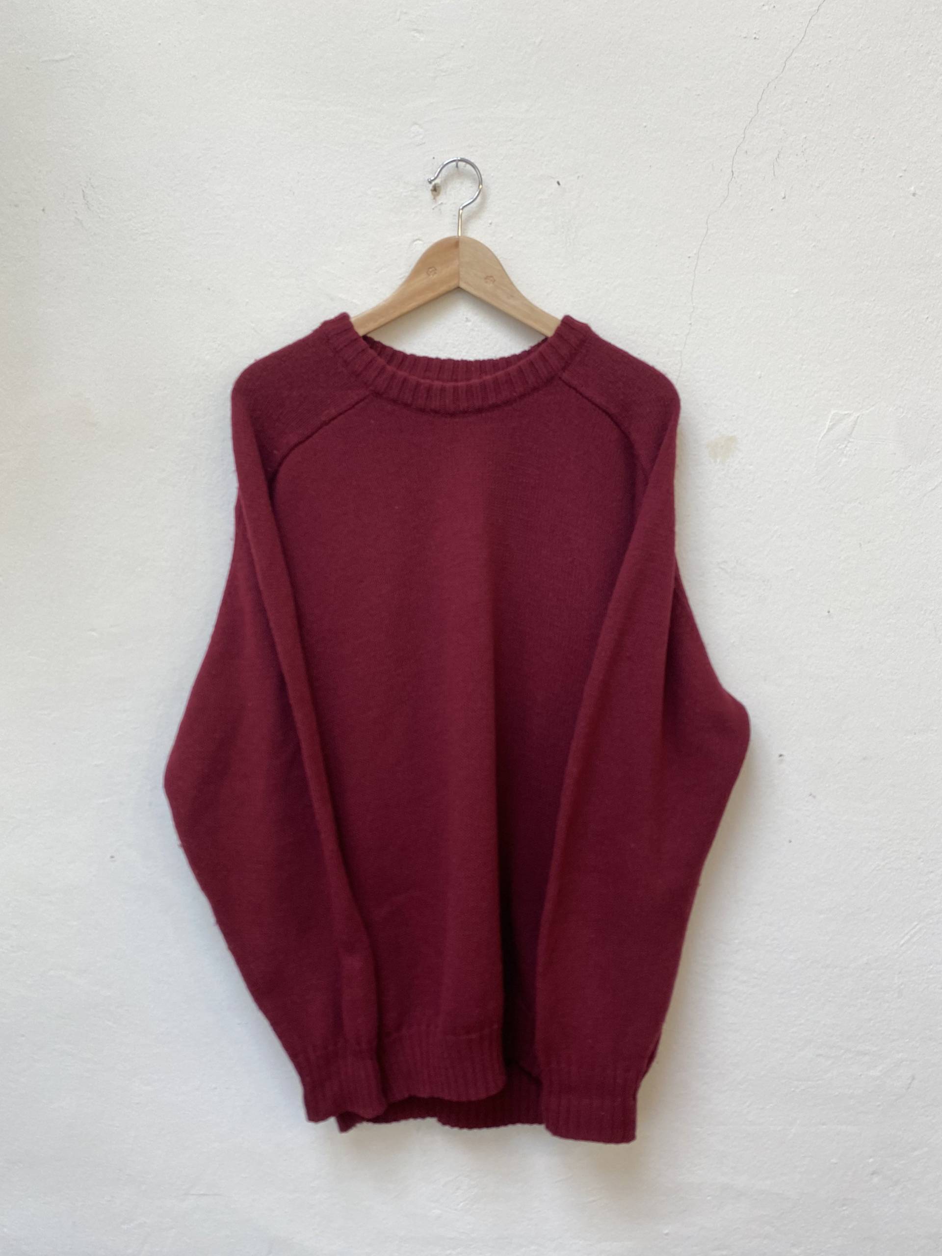 Vintage Pullover, Wollmix, 80Er/90Er Jahre, Größe L von Buntvintageclothing