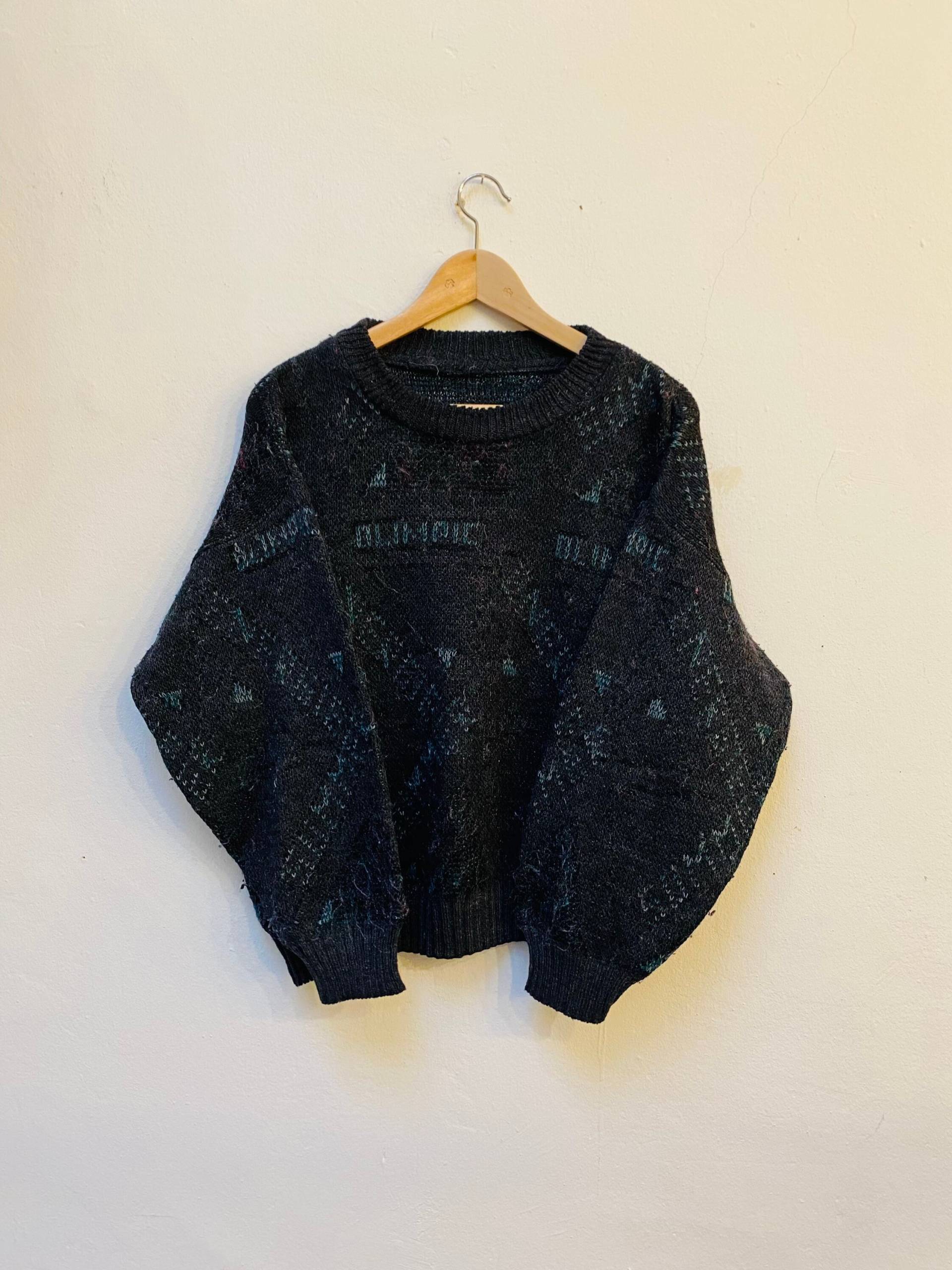 Vintage Pullover, Wollmix, 80Er/90Er Jahre, Größe M von Buntvintageclothing